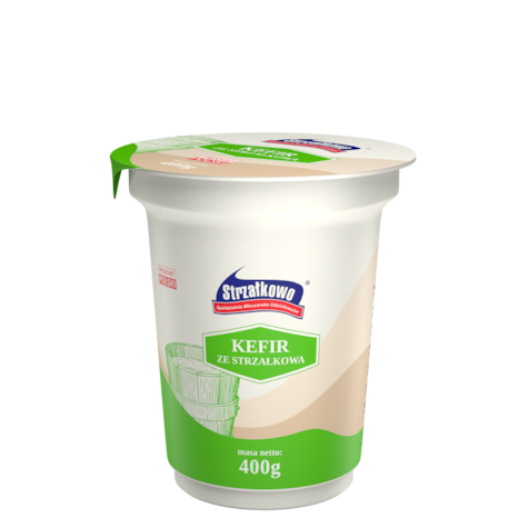 STRZAŁKOWO KEFIR 400g/12