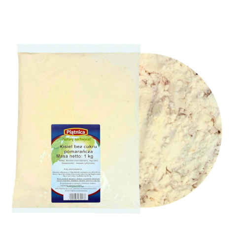 P. KISIEL POMARAŃCZOWY BEZ CUKRU 1kg/15