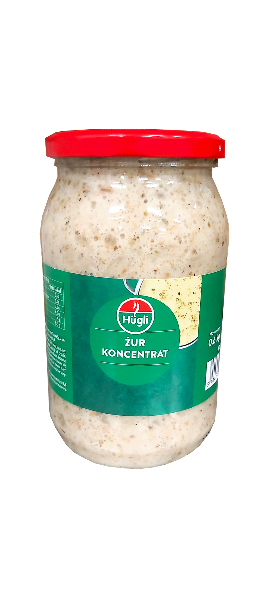 HUGLI ŻUR KONCENTRAT W PŁYNIE 0,6kg/6