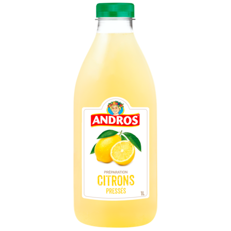 ANDROS SOK Z CYTRYN WYCISKANY 1L/6