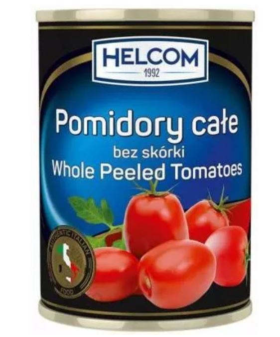 GREEK POMIDORY CAŁE 2500g/1500g (6) HELCOM