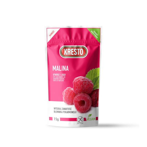 KRESTO MALINA LIOFILIZOWANA 15g/12