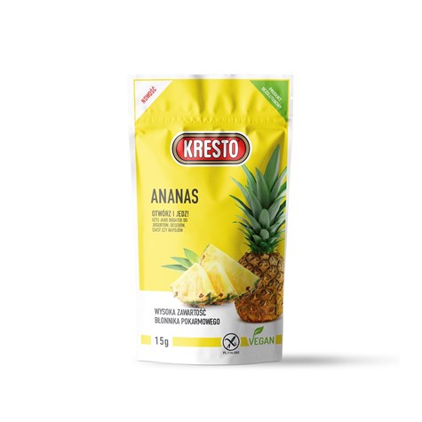 KRESTO ANANAS LIOFILIZOWANY 15g/12