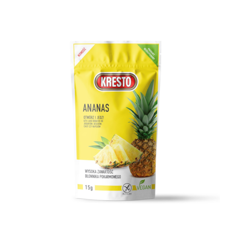 KRESTO ANANAS LIOFILIZOWANY 15g/12