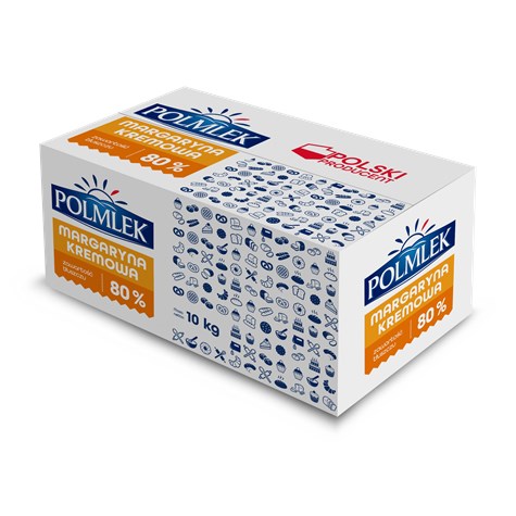 POLMLEK MARGARYNA KREMOWA 80% 10kg