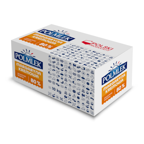 POLMLEK MARGARYNA KREMOWA 80% 10kg