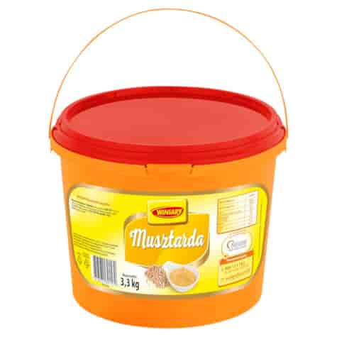 WINIARY MUSZTARDA ŁAGODNA 3,3kg