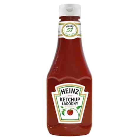 HEINZ KETCHUP ŁAGODNY 450g/15 plastik