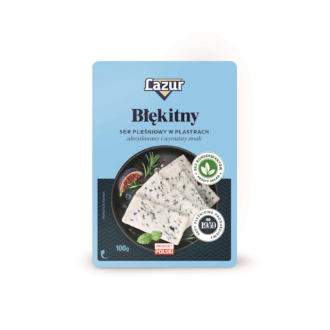 LAZUR SER PLASTRY BŁĘKITNY 100g/10