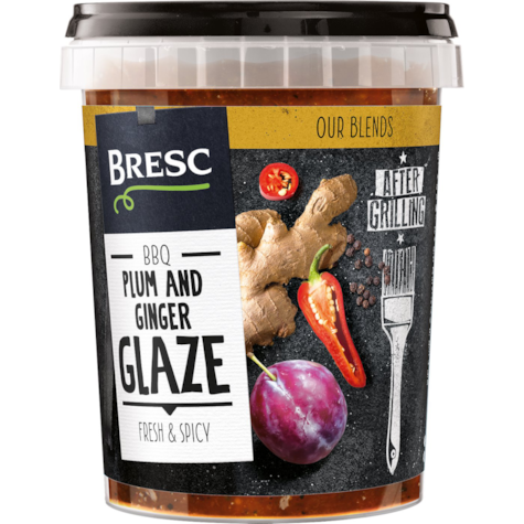 HUGLI BRESC GLAZURA Z SUSZ. ŚLIWKI I IMBIRU 450g/6