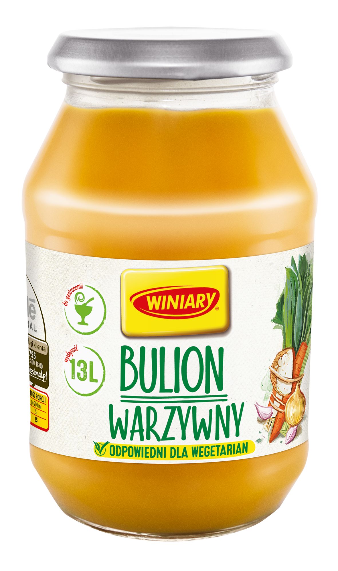 WINIARY BULION WARZYWNY 565g/4 SŁOIK