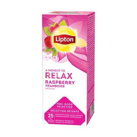 LIPTON HERBATA FGS MALINA 25szt./6 koperta