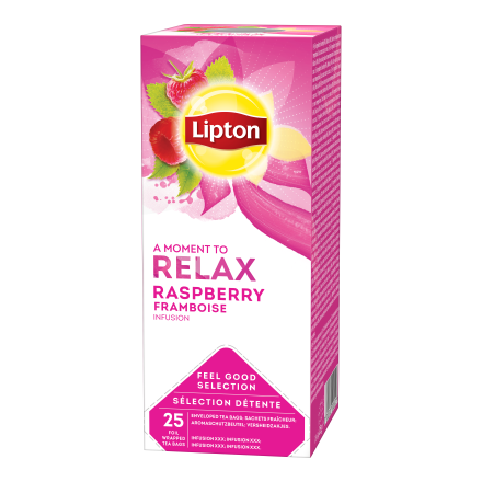 LIPTON HERBATA FGS MALINA 25szt./6 koperta