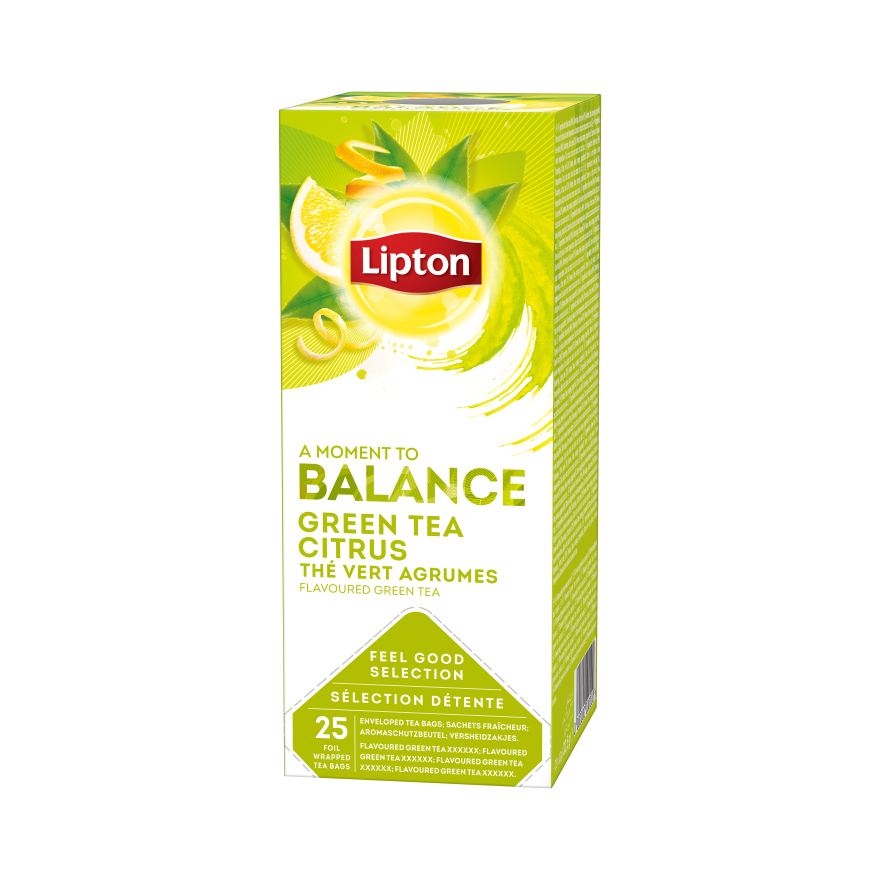 LIPTON HERBATA FGS ZIELONA Z CYTRUSAMI 25szt./6