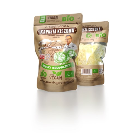 CHARSZNICKIE EKO KAPUSTA KISZONA 750g/6