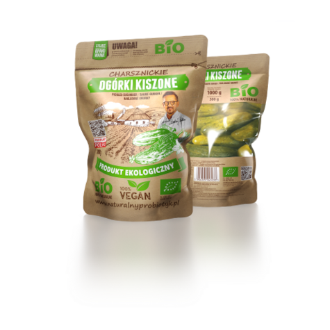 CHARSZNICKIE EKO OGÓRKI KISZONE 1kg/6