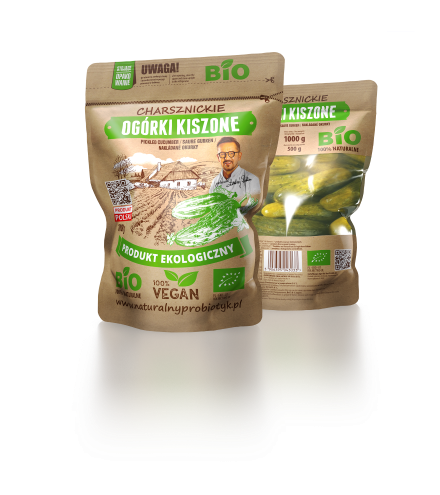 CHARSZNICKIE EKO OGÓRKI KISZONE 1kg/6