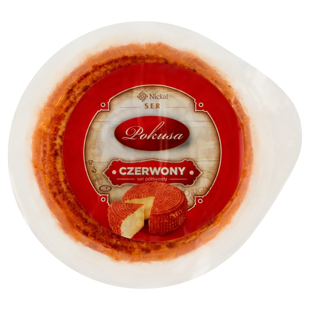 POKUSA SER PÓŁTWARDY CZERWONY 350g/12