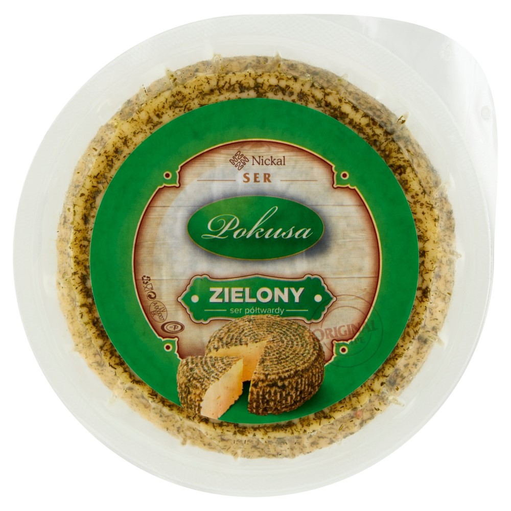 POKUSA SER PÓŁTWARDY ZIELONY 350g/12