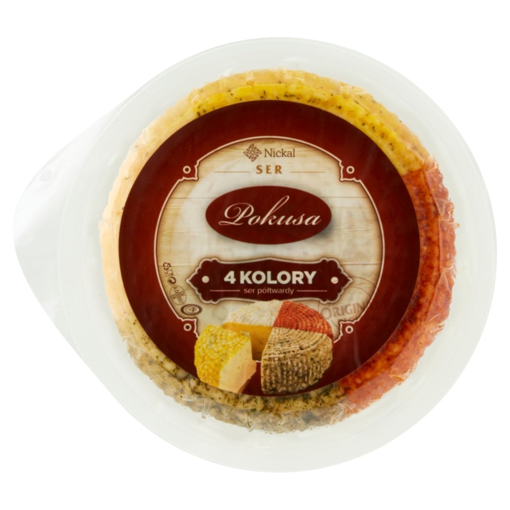 POKUSA SER PÓŁTWARDY CZTERY KOLORY 350g/12