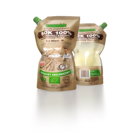 CHARSZNICKIE EKO SOK Z KISZONEJ KAPUSTY 500g/8