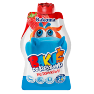 BAKOMA BAKUŚ SEREK DO KIESZONKI TRUSKAWKA 80g/16