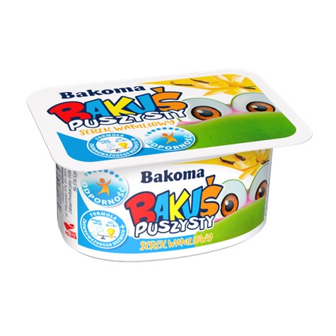 BAKOMA BAKUŚ SEREK PUSZYSTY WANILIA 90g/16
