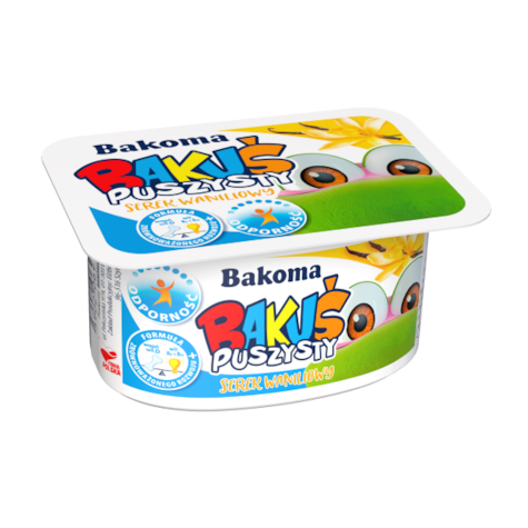 BAKOMA BAKUŚ SEREK PUSZYSTY WANILIA 90g/16
