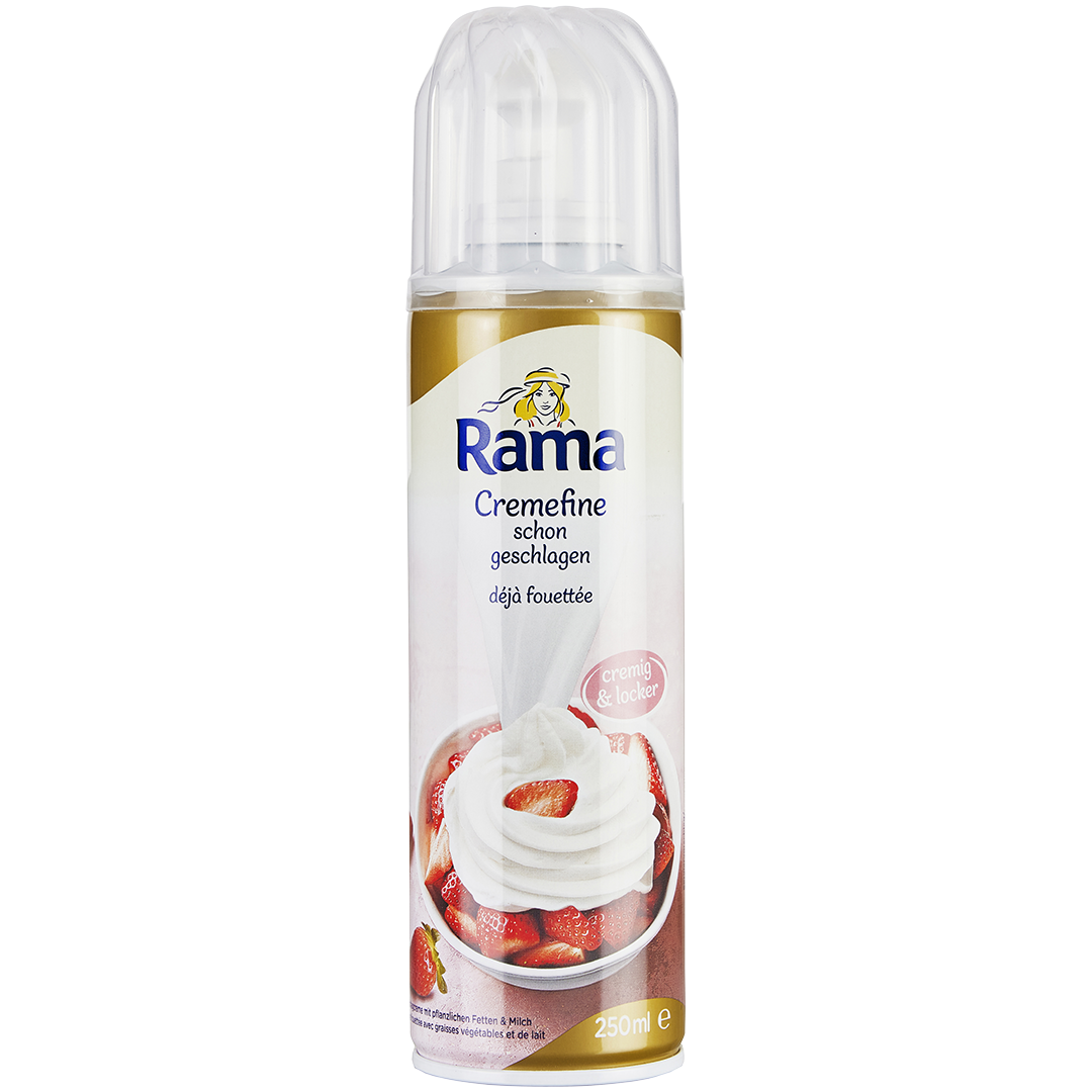 RAMA BITA ŚMIETANA CREMEFINE SPRAY 250ml/6