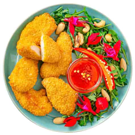SUPERDROB POLĘDWICZKI KURC PANIER ok.30g 1kg/10szt