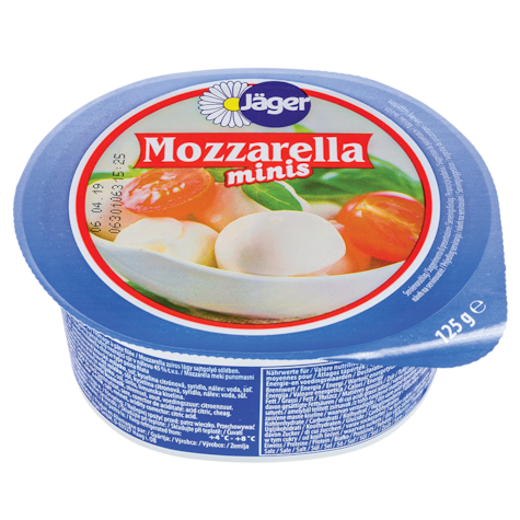 TEMAR MOZZARELLA MINI W SOLANCE 125g/14
