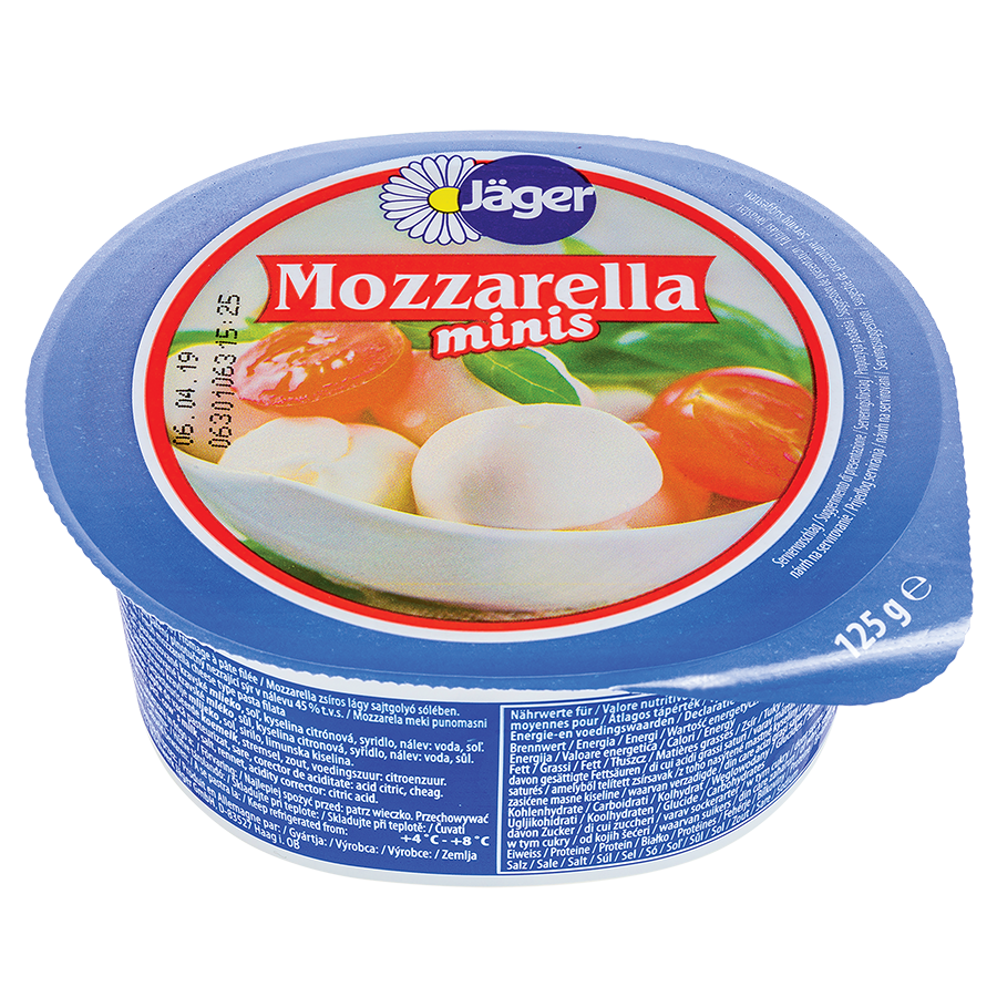 TEMAR MOZZARELLA MINI W SOLANCE 125g/14