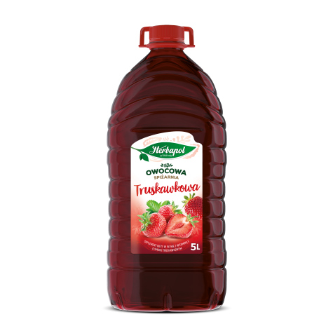 HERBAPOL SYROP 5L TRUSKAWKA Owocowa Spiżarni wit.C