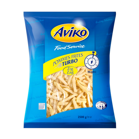 AVIKO FRYTKI KARBOWANE ZIG ZAG CLASSIC 2,5kg/5
