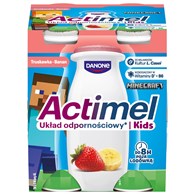 DANONE ACTIMEL 4x100g KIDS TRUSKAWKA/BANAN (6)
