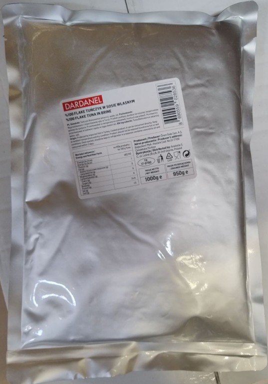 R. TUŃCZYK SAŁATKOWY W SOSIE WŁASNYM 1kg/950g/14