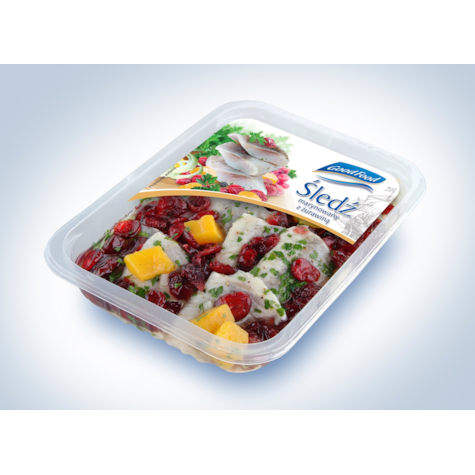 GOOD FOOD ŚLEDŹ MARYNOWANY Z ŻURAWINĄ 400g/6