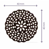 BON TON KORONKA śr. 20mm 216 szt. 320g