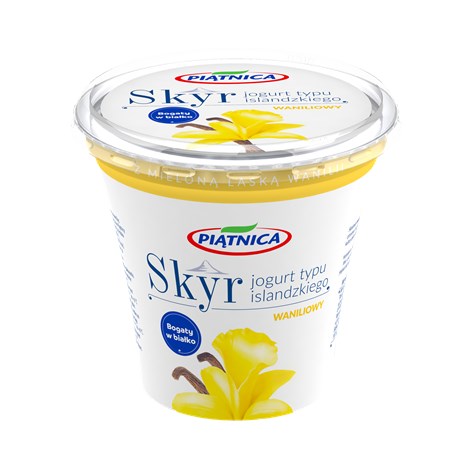 PIĄTNICA JOGURT 450g SKYR WANILIOWY (6)