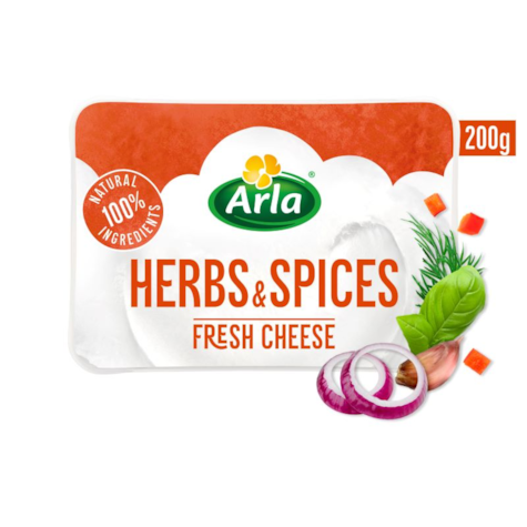 ARLA SEREK KREMOWY Z ZIOŁAMI I PRZYPRAWAMI 200g/10