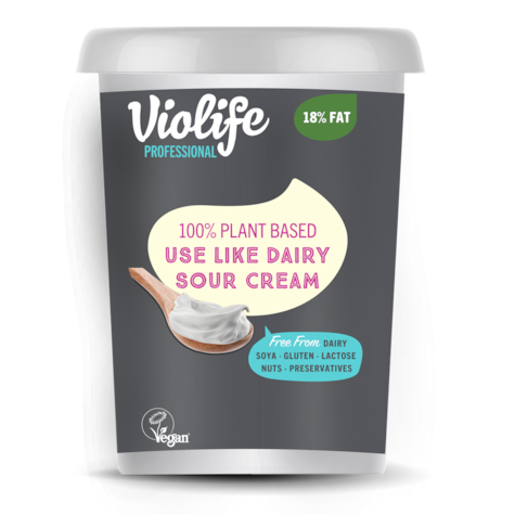 VIOLIFE VIOCREAM SOUR 18% 500g/6 alternat śmietany