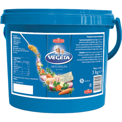 VEGETA ORYGINALNA 3kg wiaderko
