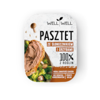 WELL PASZTET ZE SŁONECZNIKIEM I GRZYBAMI 115g/6