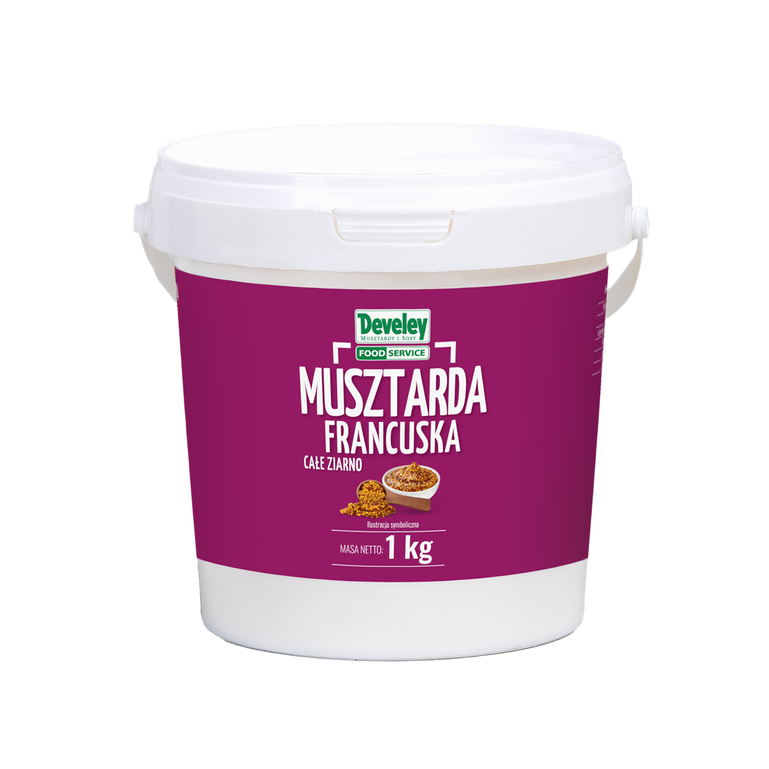 DEVELEY MUSZTARDA FRANCUSKA 1kg/6