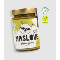 MASLOVE PASTA PISTACJOWA 100% SUPER SMOOTH 290g/25