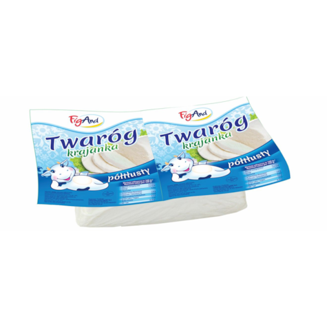 FIGAND TWARÓG PÓŁTŁUSTY krajanka ok. 800g