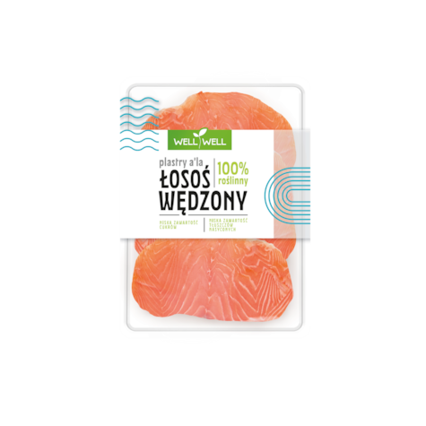 WELL PLASTRY A LA ŁOSOŚ WĘDZONY 100g/10