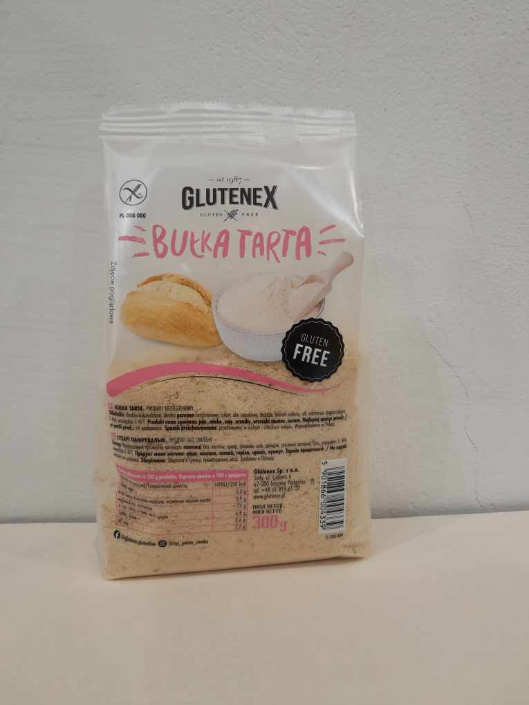 GLUTENEX BUŁKA TARTA BEZGLUTENOWA 300g/12