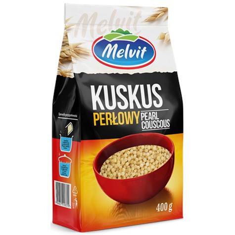 MELVIT KASZA KUSKUS PERŁOWY 400g/12