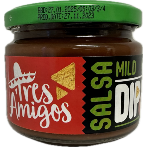 FANEX DIP SALSA POMIDOROWA MILD 300g/6 Tres Amigos